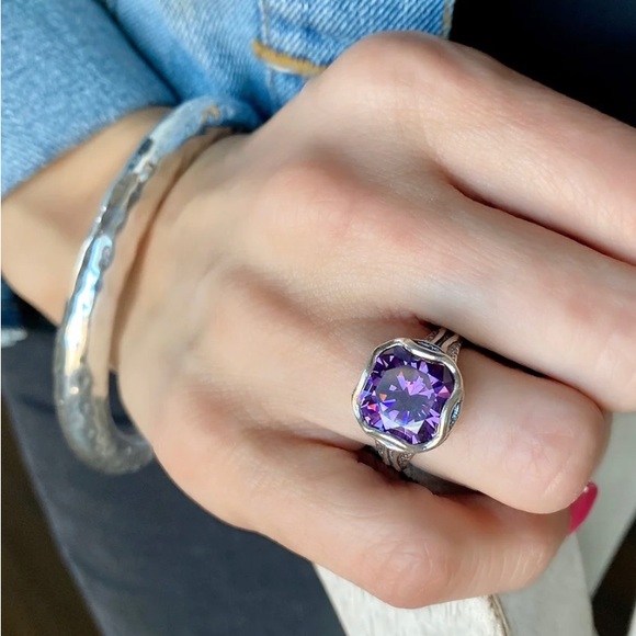 PLUM PERFECT RING size 7 - Picture 5 of 5